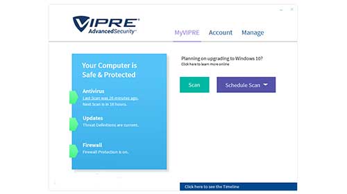 vipre advanced security support